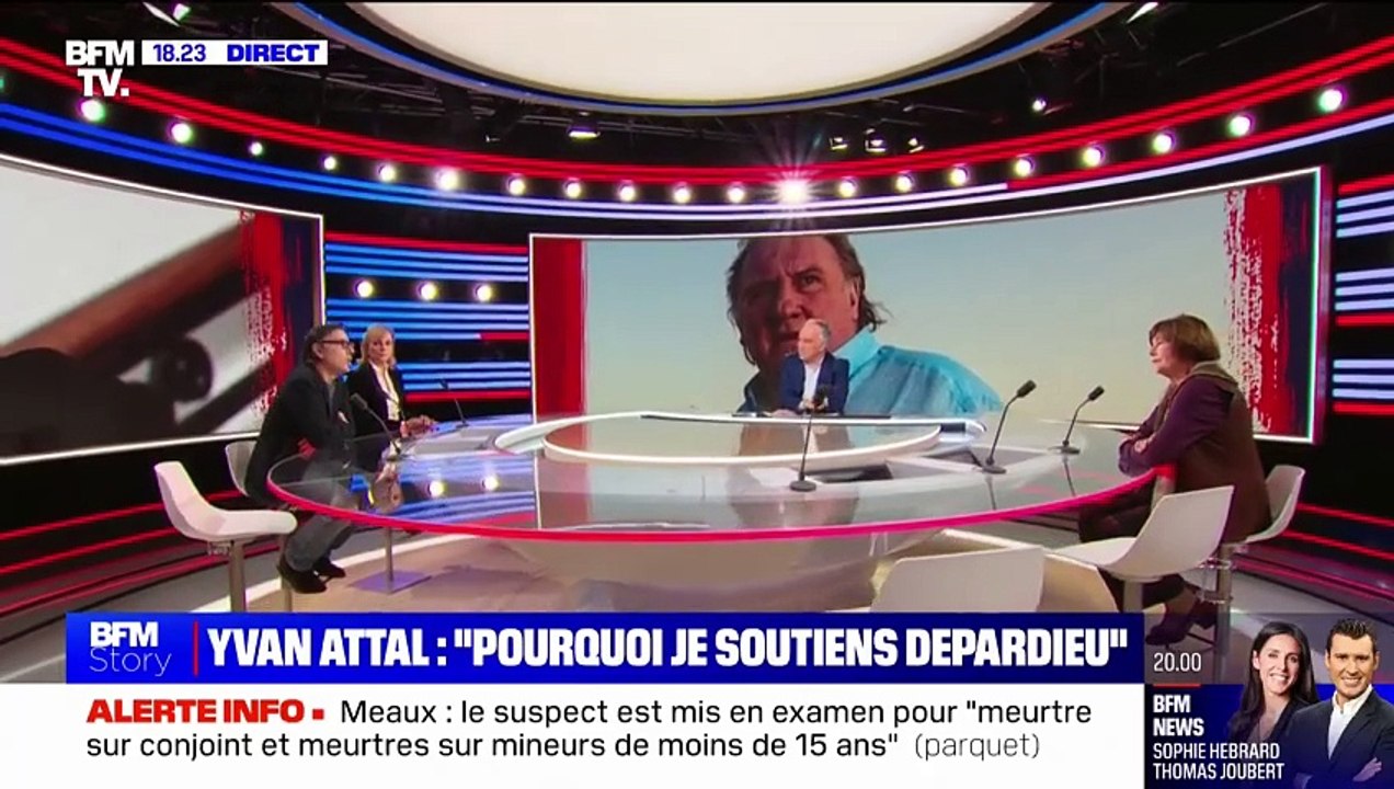 Pourtant signataire de la tribune de soutien à Gérard Depardieu, le réalisateur Yvan Attal prend ses distances : "Il y a des choses qui ne me vont pas dans ce texte. J'ai demandé de reformuler des choses, ils ont refusé"