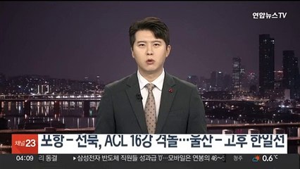 포항-전북, ACL 16강 격돌…울산은 고후와 한일전