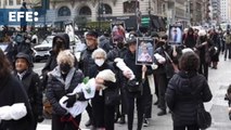 Vigilia en honor a los niños víctimas de la guerra entre Israel y Hamás en Nueva York