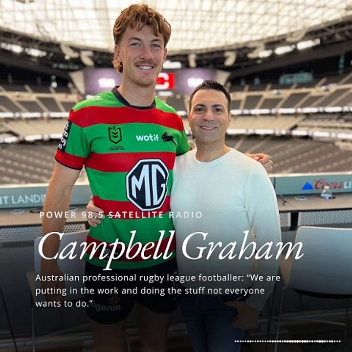 Live at the Allegiant Stadium with Rugby Player Campbell Graham