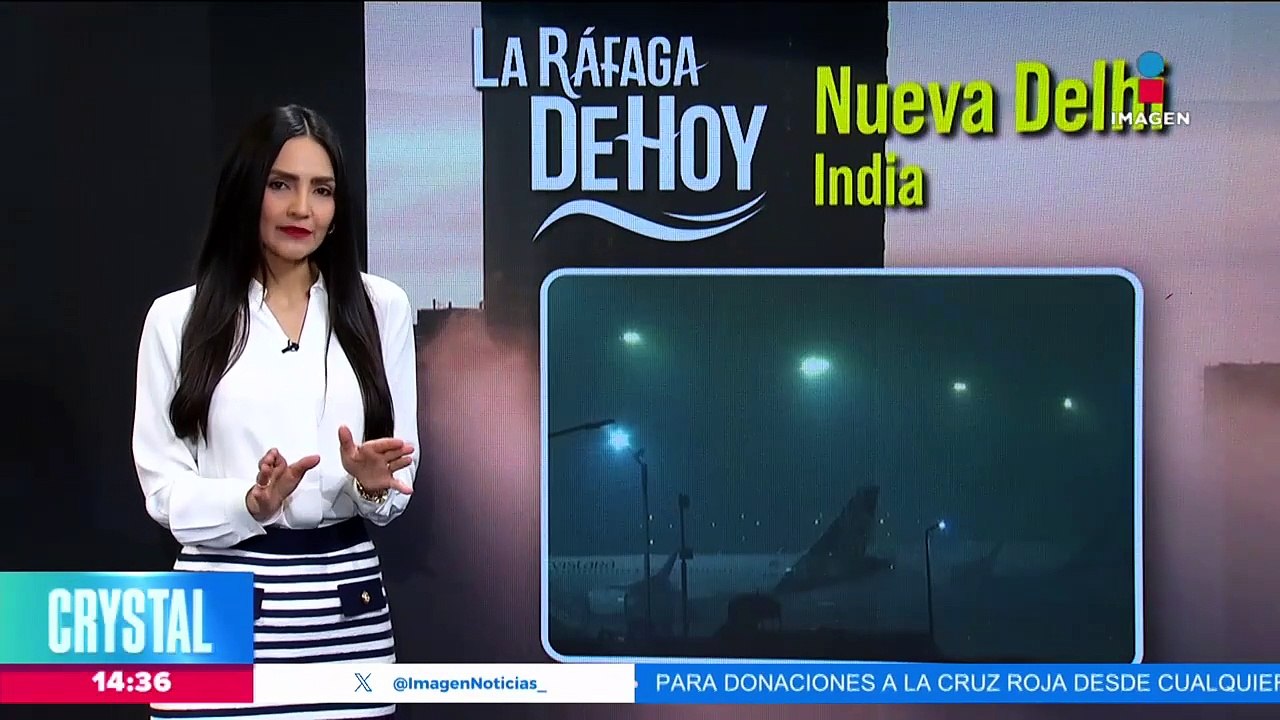 Niebla y contaminación cubren a Nueva Delhi, India