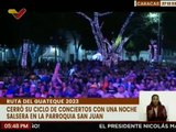 Caracas | Ciudadanos disfrutaron del cierre de la ruta el Guateque 2023 al mejor ritmo de la Salsa