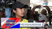 Filipina tennis player Alex Eala, nakakuha ng qualifying spot para sa 2024 Australian Open | UB
