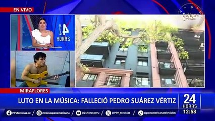 Fans de Pedro Suárez Vertiz llegan a su domicilio para rendirle homenaje