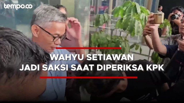 Diperiksa 6 Jam oleh KPK, Begini Kata Wahyu Setiawan soal Harun Masiku