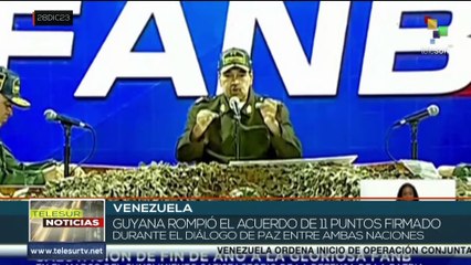 Presidente de Venezuela, Nicolás Maduro, anunció la ruptura de los acuerdos de Argyle