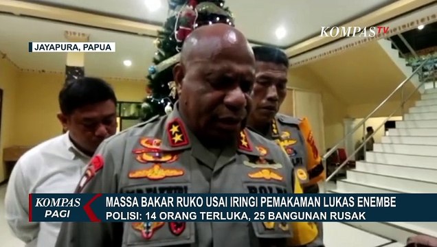 Situasi Terkini di Papua Pasca Kericuhan Iringan Jenazah Lukas Enembe
