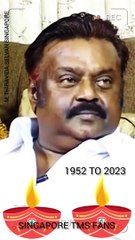 கேப்டன் விஜயகாந்த் அவர்களுக்கு அஞ்சலி சிங்கப்பூர் டி.எம்.எஸ் ரசிகர்கள் 28.12.2023  SINGAPORETMSFANS .