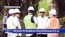 Presiden Jokowi Resmikan Pengoperasian BTS 4G di Kepulauan Talaud Sulut