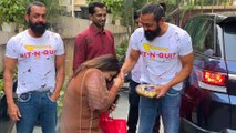 Bobby Deol's Female Fan Plants A Kiss On His Hand & Gifts Him Chocolates