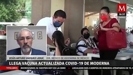 Vacunas actualizadas covid-19 de Moderna llegarán a México a través de Asofarma