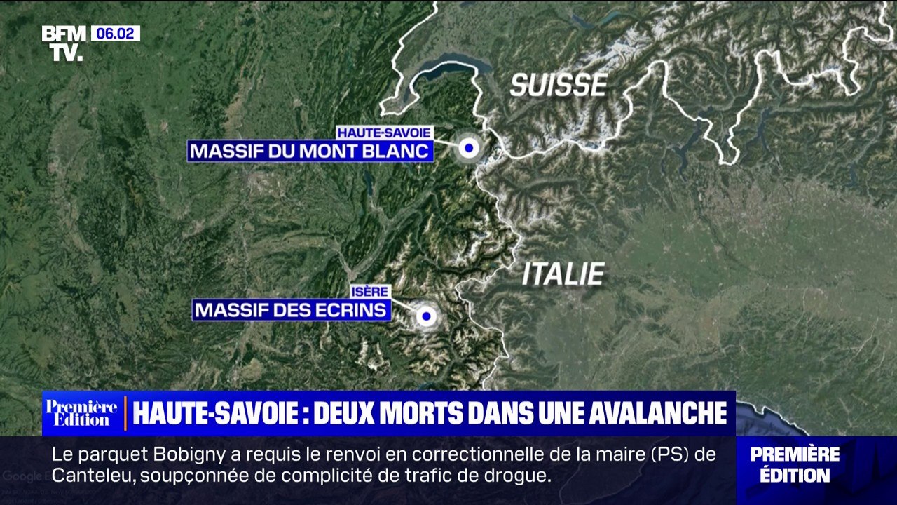 Haute-Savoie: une avalanche fait deux morts dan...