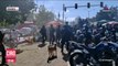 Operativo contra vendedores de pirotecnia en Oaxaca terminó en enfrentamiento