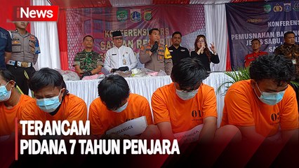 Polisi Tangkap 9 Pelaku Tawuran di Kramat Pulo yang Sebabkan 1 Orang Tewas
