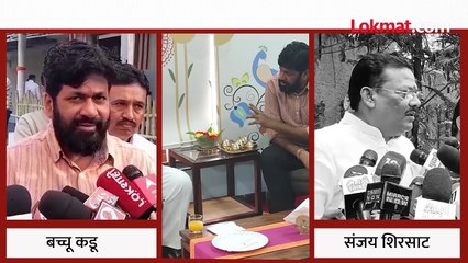 शरद पवार बच्चू कडूंच्या घरी