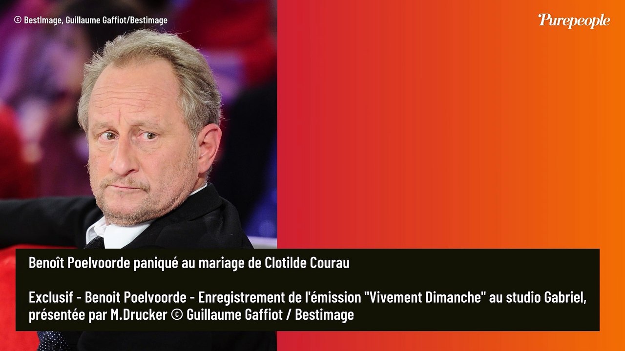 Mariage de Clotilde Courau et du prince Emmanuel-Philibert : Benoît Poelvoorde paniqué, la fête lui a donné des sueurs froides