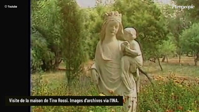 MAISON DE STARS Tino Rossi, cet havre de paix situé en bord de mer dans lequel il a reçu les plus grandes célébrités