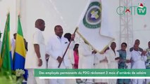[#Reportage] Gabon : des employés permanents du PDG réclament 3 mois d’arriérés de salaire