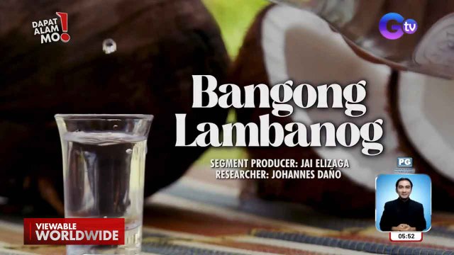 Proudly Pinoy na lambanog, pabango at germ-free sanitizer na rin! | Dapat Alam Mo!