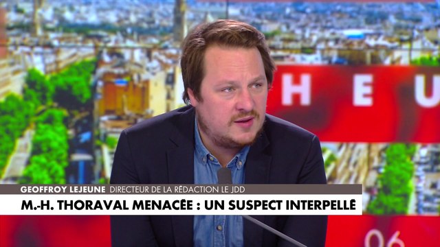 Geoffroy Lejeune : «C'est l'un des personnages les plus intéressants de l'année (...) parce qu'elle est arrivée en disant tout haut ce que tout le monde pensait tout bas»