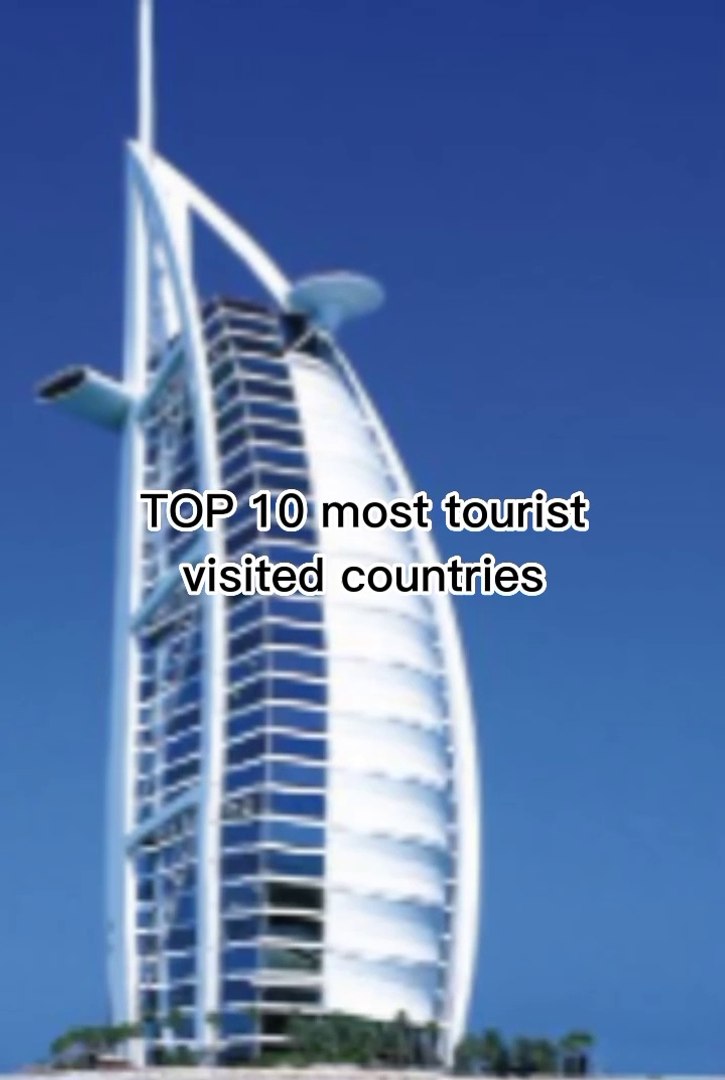 ⁣Top 10 most visited country