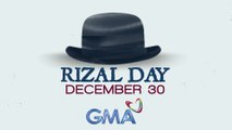 Pagpupugay at paggunita para kay Gat Jose Rizal!