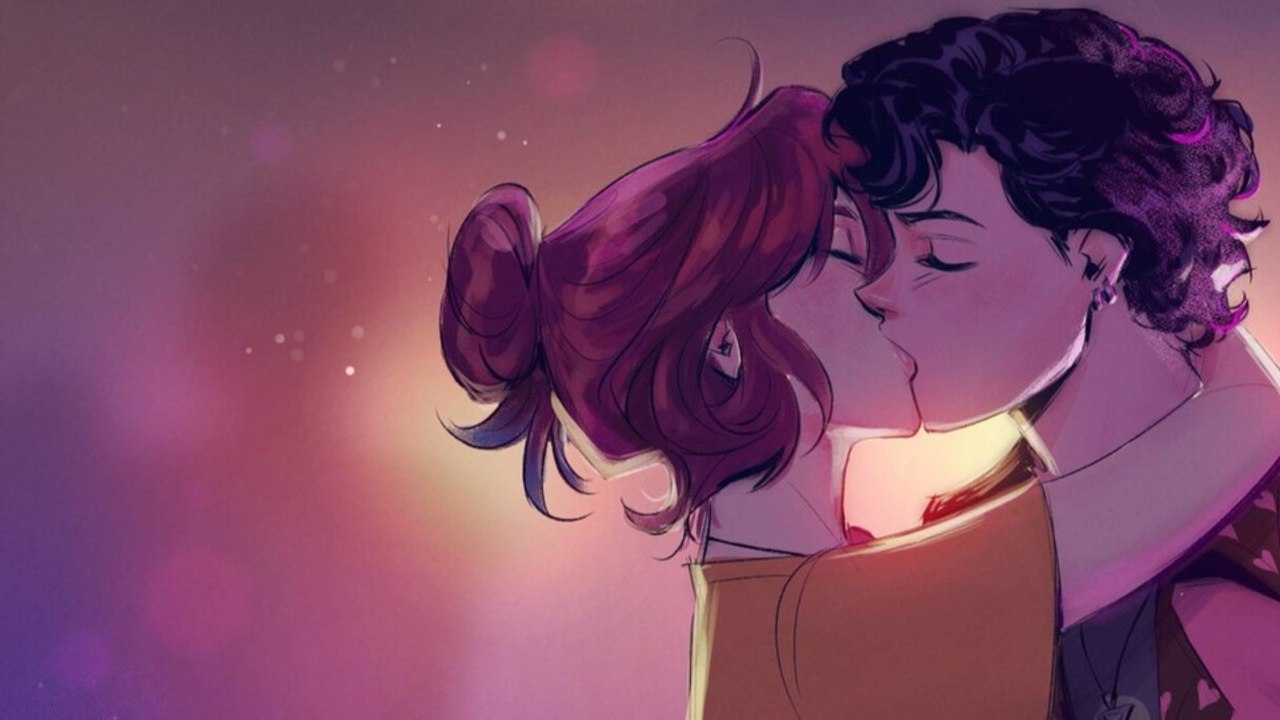 Das stylishe Nova Hearts verbindet Rollenspiel und Dating-Sim mit Superheld*innen