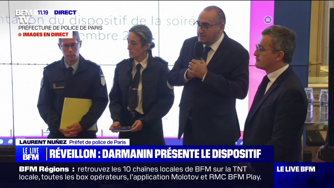 Réveillon du 31 décembre: "Les festivités sur les Champs-Élysées vont réunir entre 1 million et 1,5 million de personnes", selon Laurent Nuñez