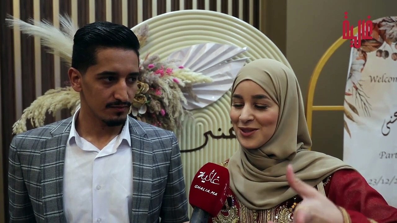 الكوبل _ياسر ورجاء_يكشفان سر علاقتهم ويصرحان_ _اذا شفتي زوج مفاهمين عرف الصبر على ياسر_