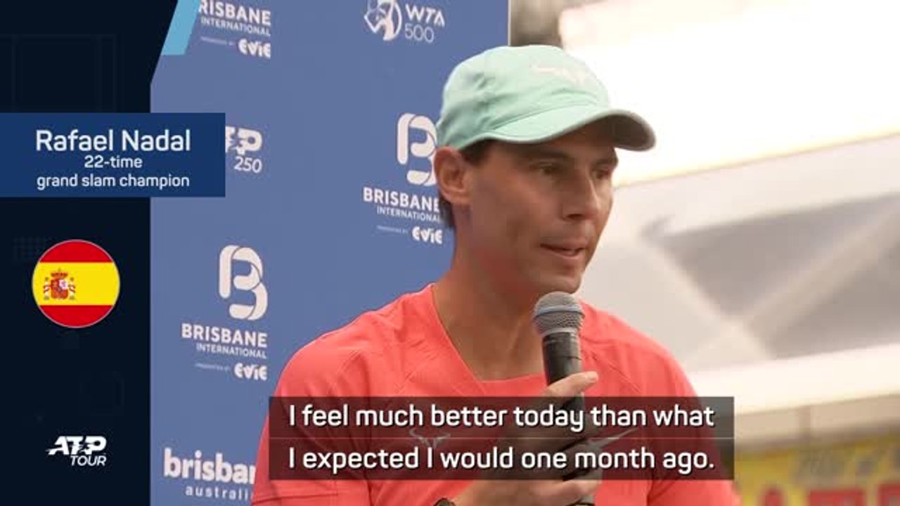 'Impossible' to think about winning, but Nadal revels in return