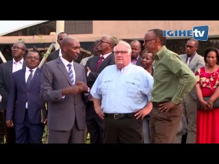 President Kagame Launches Rwanda side of La Corniche One Stop border post (Rubavu_Goma)