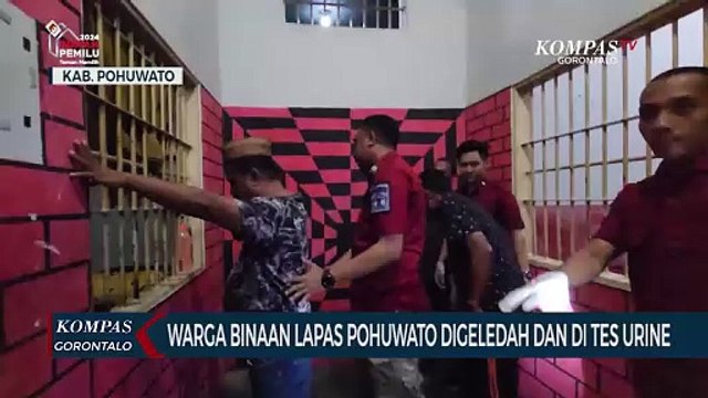 Jelang Akhir Tahun, Warga Binaan Lapas Pohuwato Digeledah dan Dites Urine