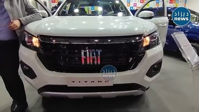 لأول مرة في الجزائر...فيات تكشف عن سيارتها الجديدة من نوع PickUp تيتانو بصالون السيارات بوهران