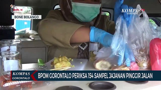 BPOM Gorontalo Periksa 154 Sampel Jajanan Pinggir Jalan