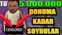 KUMARHANEDE 5 MİLYON HARCAMAK [ DONUMA KADAR SOYDULAR ] | GTA 5 CASİNO DLC