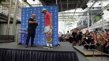 "Vamos Rafa": les fans saluent le retour de Nadal en Grand Chelem