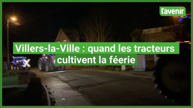 Villers-le-Ville : parade des tracteurs