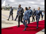President Kagame arrives in Argentina for G20 Leaders' Summit.