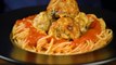 Spaghetti et boulettes de viande de boeuf avec mozzarella  ! #dailyfood #food #pasta #recette #cuisine