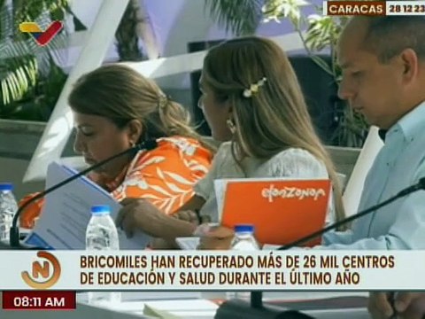 Vcpta. Delcy Rodríguez presenta balance sobre las más de 26 mil obras recuperadas por las Bricomiles