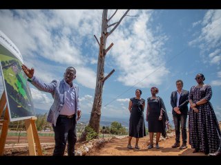 H.E. Mrs Jeannette Kagame, officially inaugurated the first phase of 'Garden of Memory'