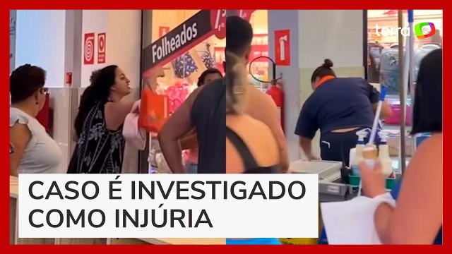 'Coloque-se no seu lugar, palhaça': auxiliar de limpeza é ofendida por cliente em shopping de MG