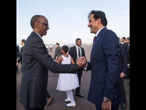 President Kagame Receives Sheikh Tamim Bin Hamad Al Thani Emir Of Qatar