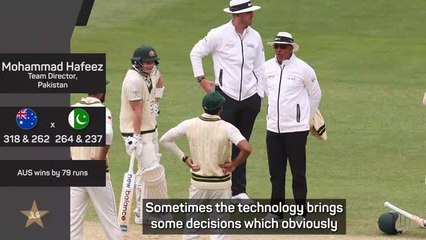 Hafeez bemoans umpire's call 'technology curse' against Pakistan