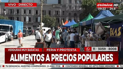 Nuevo "alimentazo" en el Congreso para protestar por el aumento de precios