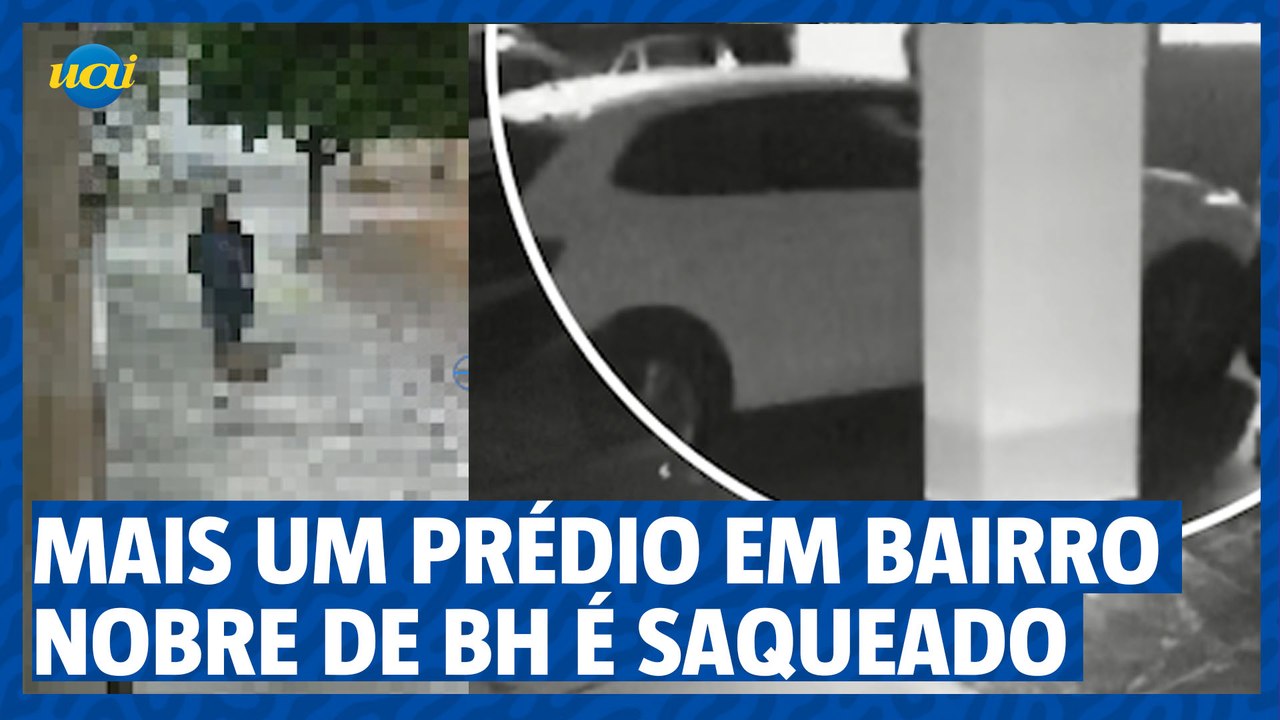Mais um prédio em bairro nobre de BH é invadido por ladrão