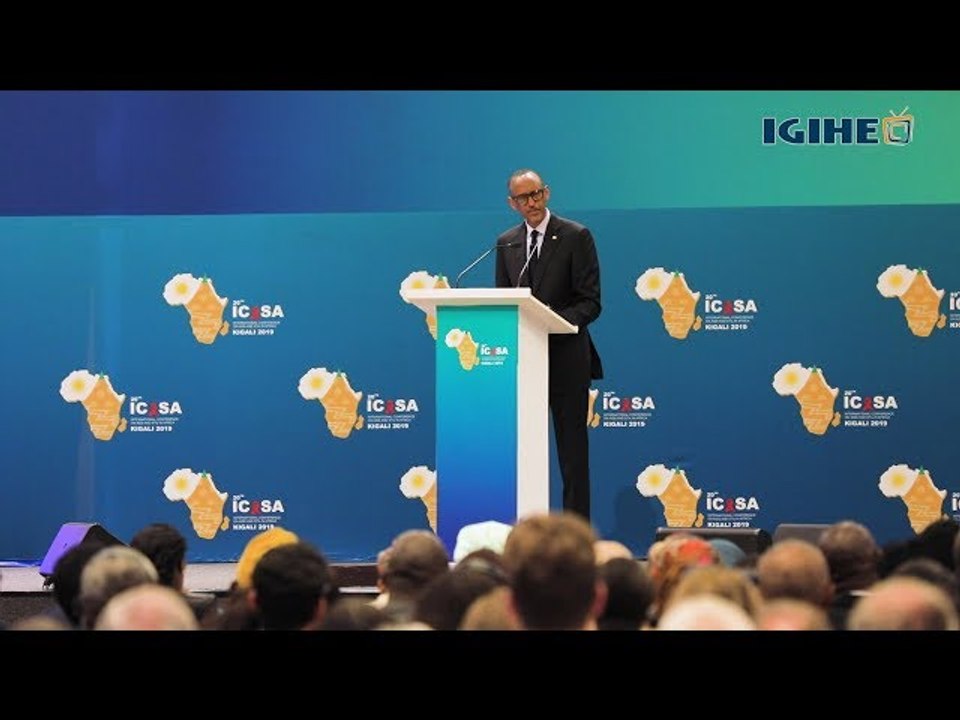 President Kagame addresses ICASA 2019 Delegates