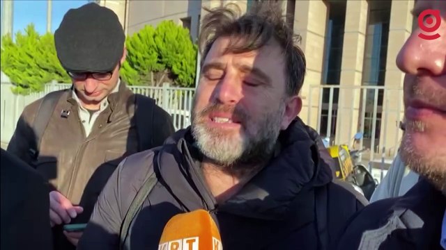 Furkan Karabay'ın tutuklanmasına tepki: Hacaloğlu adliye önünde açıklama yaptı