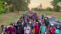 Migrantes que atraviesan México hacia EE. UU. denuncian más controles tras reunión AMLO-Blinken