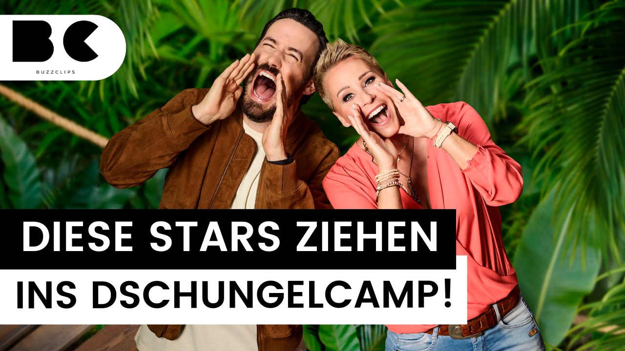 Diese Stars ziehen ins Dschungelcamp ein!
